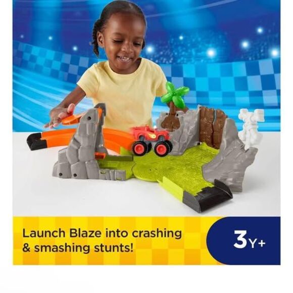 NEW Fisher-Price Blaze and The Monster Machines Race Track Slam & Soar Playset - Picture 3 of 6